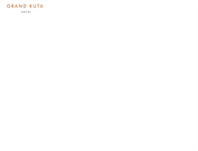 Tablet Screenshot of grandkuta.com